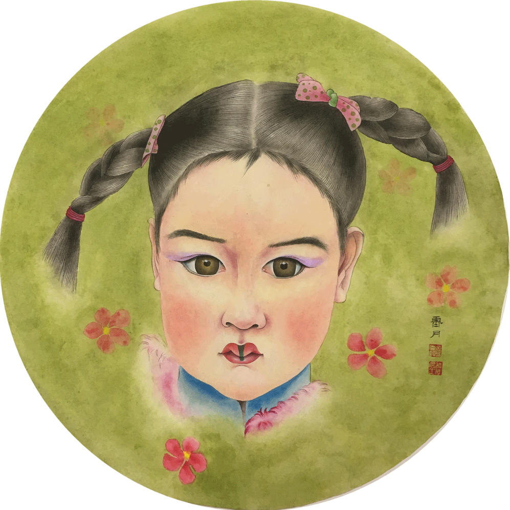 女兒圖1