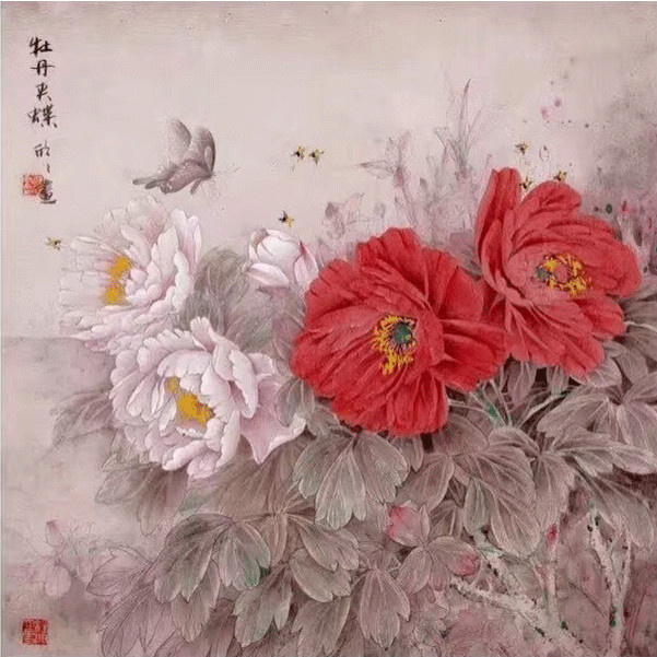 牡丹蛺蝶（獲獎作品）